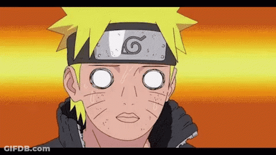 Uzumaki Naruto Oof Funny Face Reaction GIF