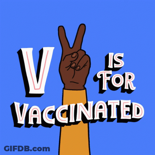 V Is For Vaccinated GIF