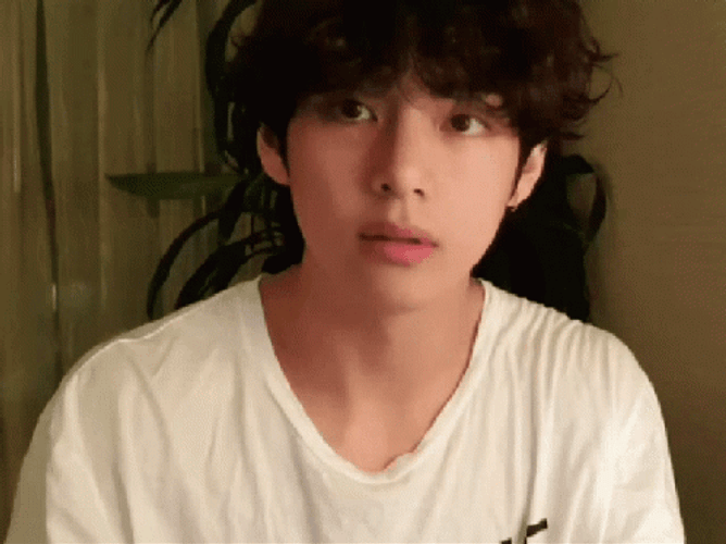 V Meh Face On Camera GIF