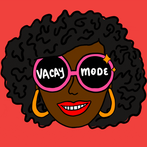 Vacation Mode Beach Day Fun Artwork GIF