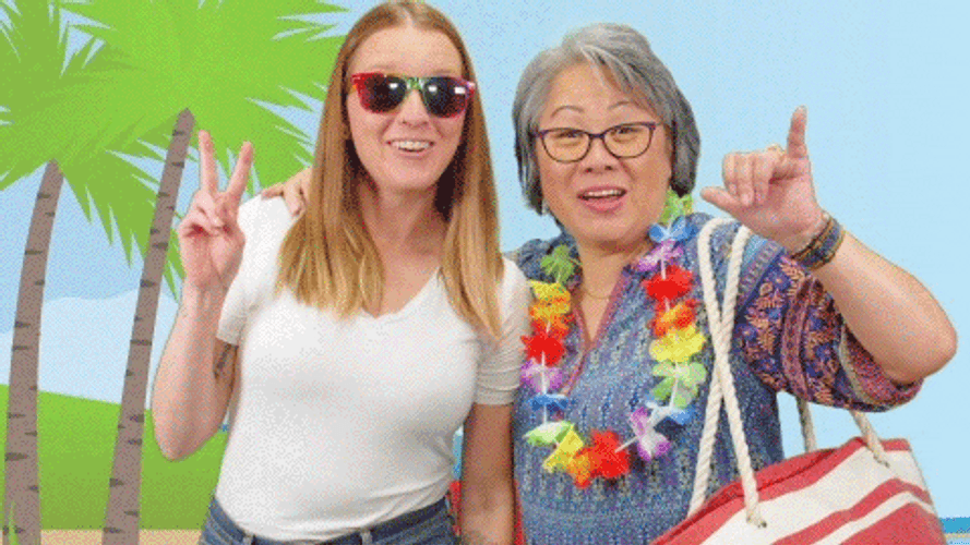 Vacation Mode Beach Time Peace Out GIF