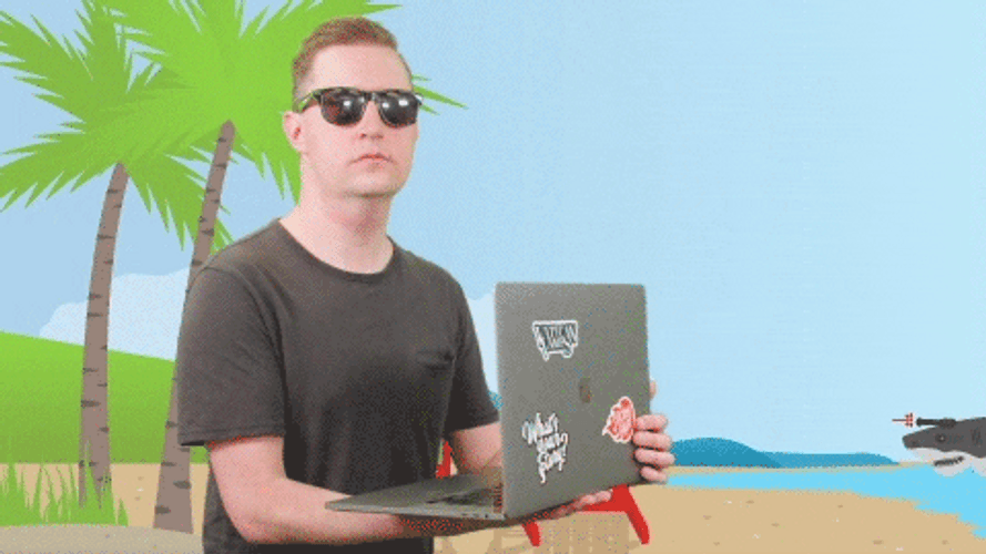 Vacation Mode On Work Mode Off GIF