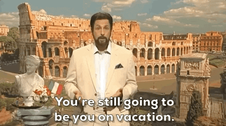 Vacation Romano Tours SNL GIF