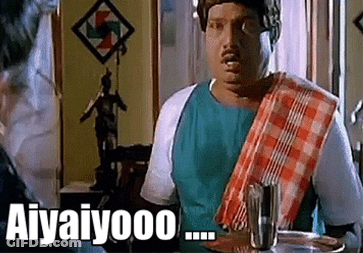 Vadivelu Nervous Scared No GIF
