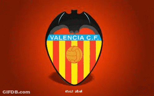 Valencia C.F. Logo With Bat GIF