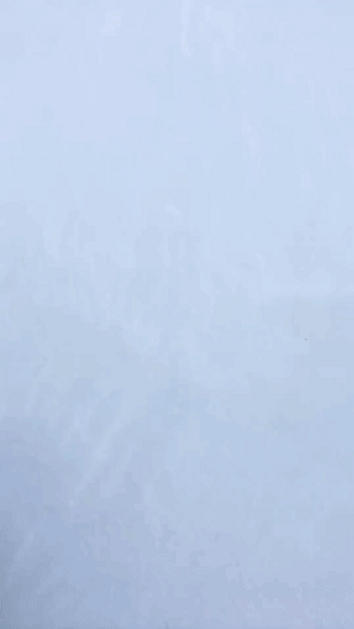 Valentine Day Heart Made Of Snow GIF