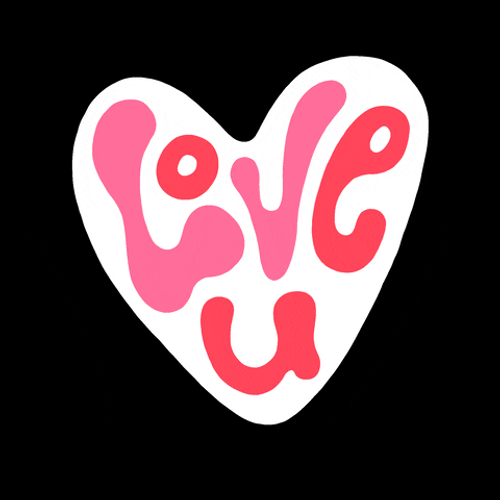 Valentine Day Love You Text Greet GIF