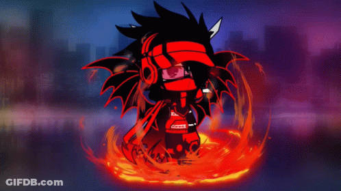 Valentine Heart With Arms And Legs Saying I'm Head Over Heels For You GIF