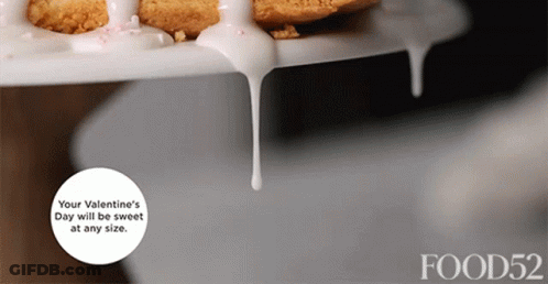 Valentine's Day Ad Saying Your Valentine's Day Will Be Sweet In Any Size GIF