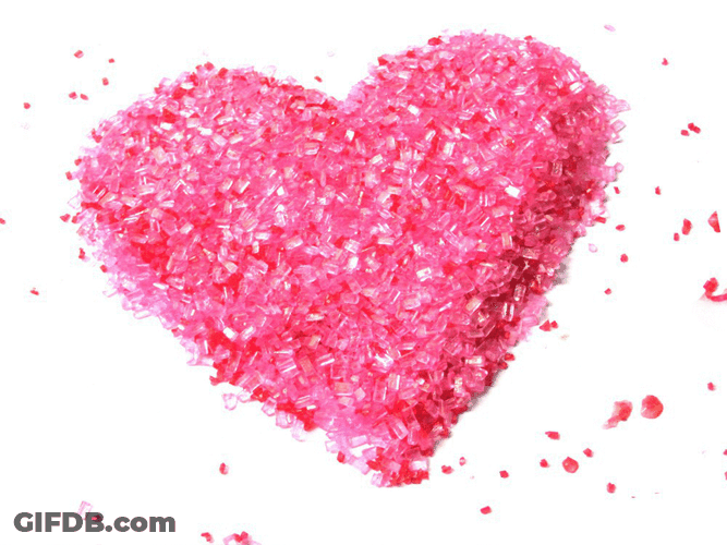 Valentine's Day Heart-Shaped Beads GIF