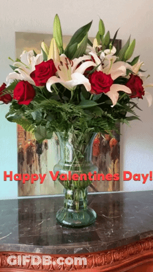 Valentine's Day Rosas GIF