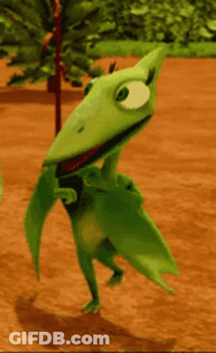 Valentine's Day Toy Dinosaurs You Make My Heart GIF
