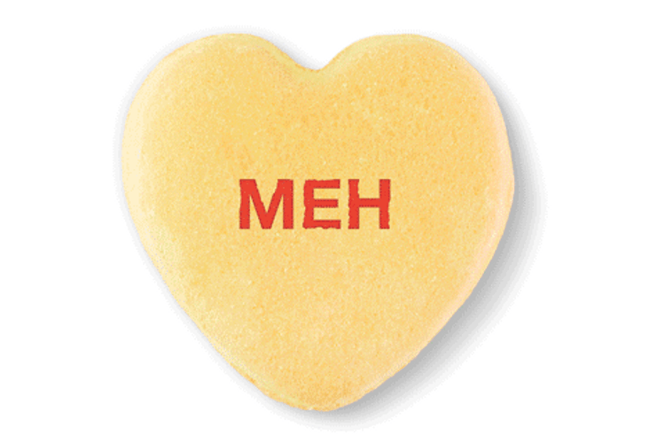 Valentine's Forever Alone Hearts GIF