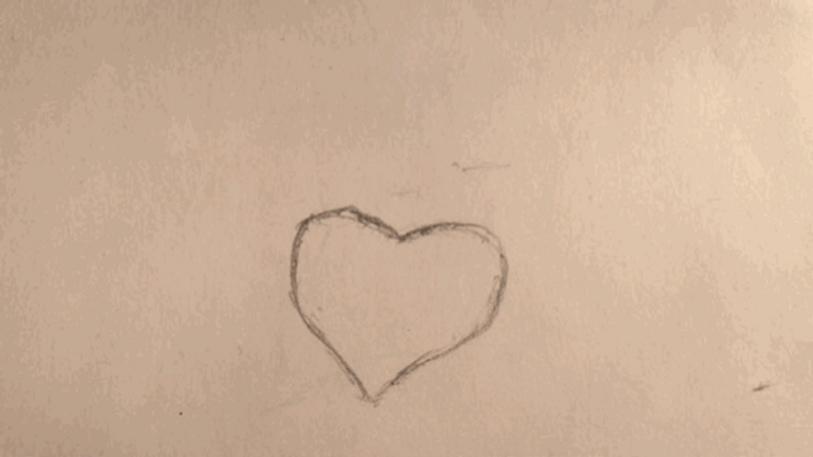 Valentine's Heart Demon Sketch GIF