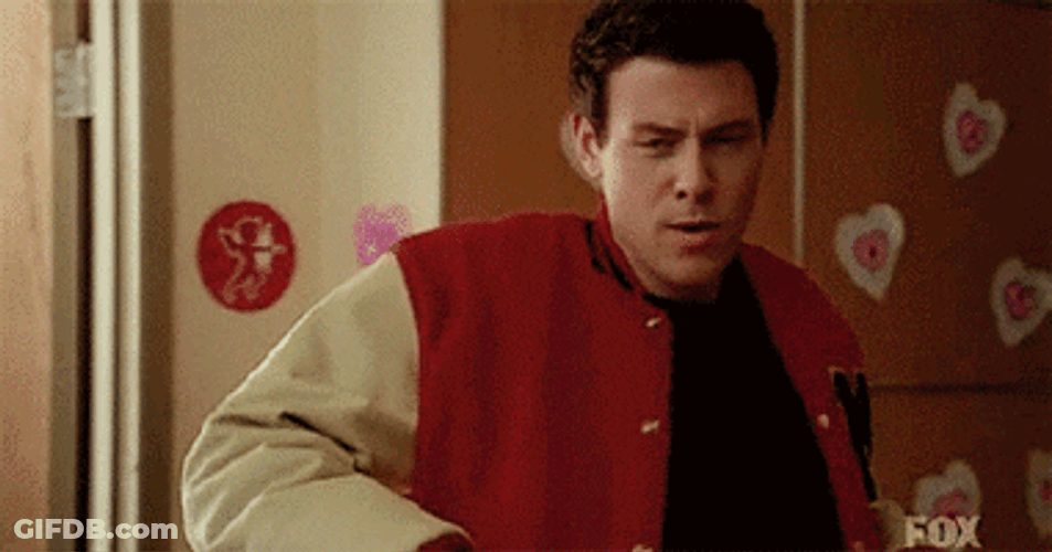 Valentines Day Finger Guns GIF