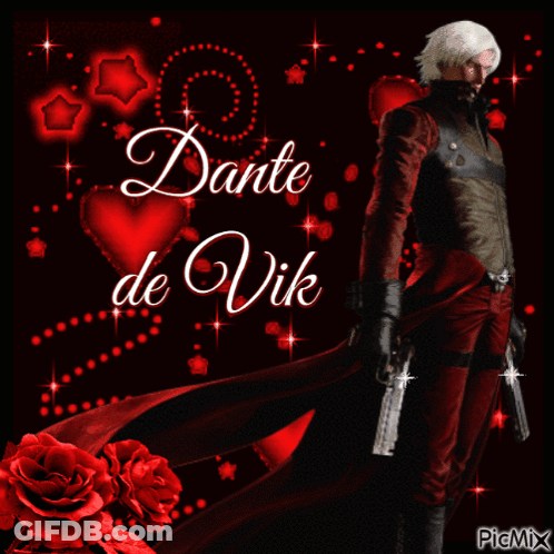 Valentines Day Greeting Card With Dante De Vik GIF