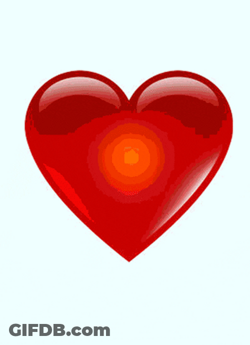 Valentines Day Heart Rapid Sequence Animation GIF