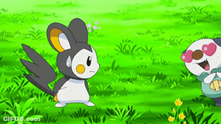 Valentines Day Pokemon Oshawott Love Struck GIF
