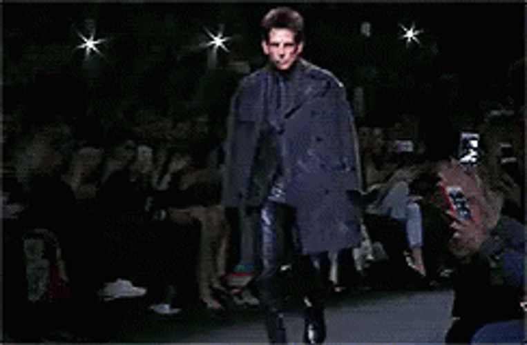 Valentino Ben Stiller Runway GIF
