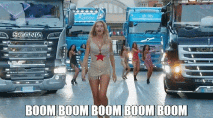 Valeria Marini Boom Boom GIF