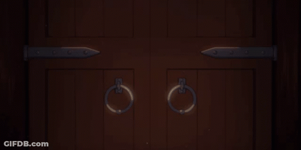 Valheim Viking Door I Have Arrived GIF