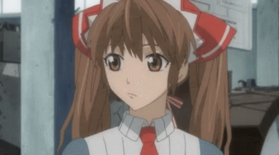 Valkyria Chronicles Alicia Sighing GIF