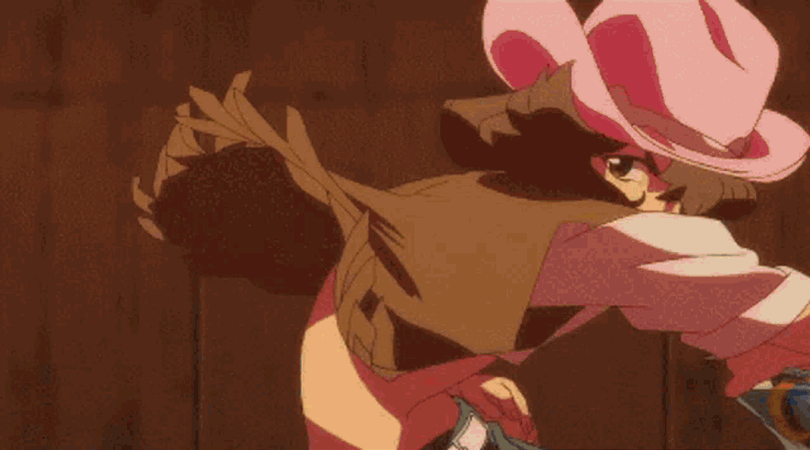 Valkyrie Drive Mermaid Cowgirl GIF