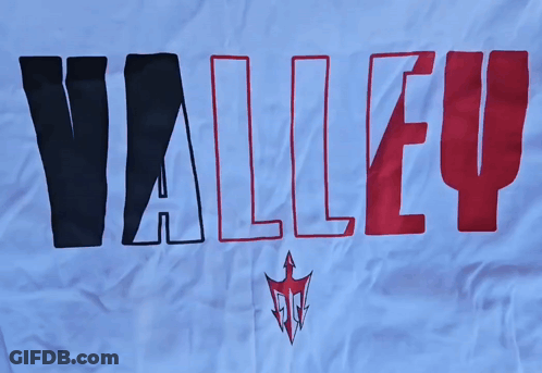 Valley On White Shirt GIF