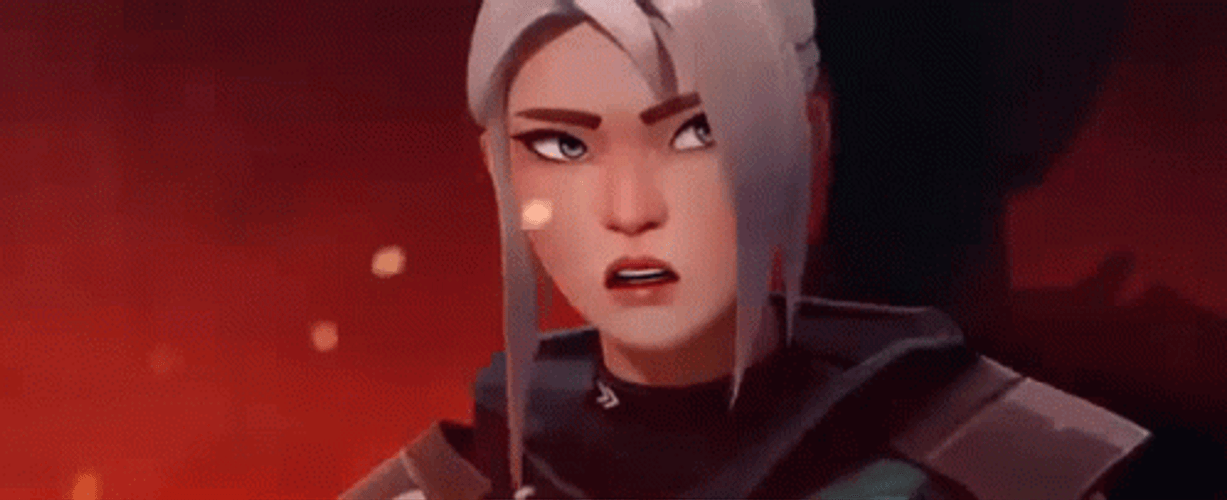 Valorant Jett Confused Reaction GIF