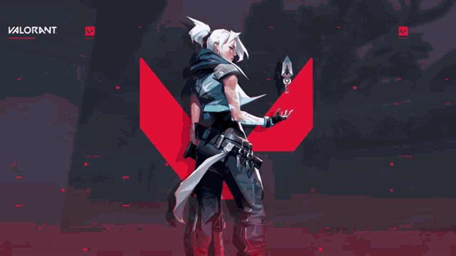 Valorant Jett Promo Art GIF