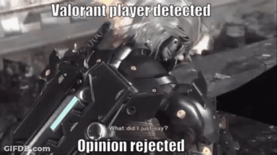 Valorant Opinion Rejected GIF
