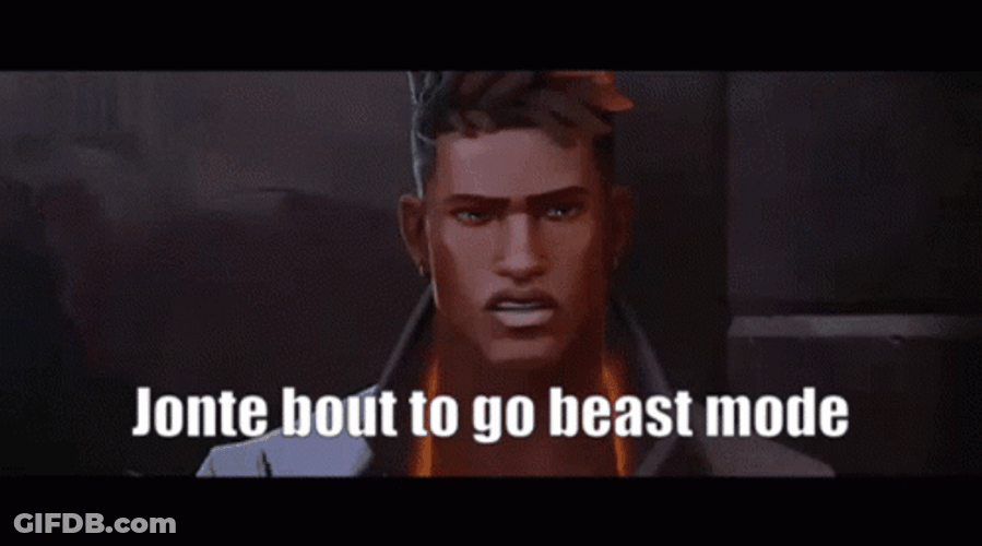 Valorant Phoenix Beast Mode GIF
