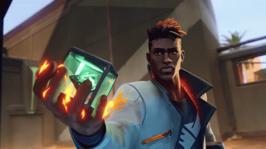 Valorant Phoenix Hot Hands GIF