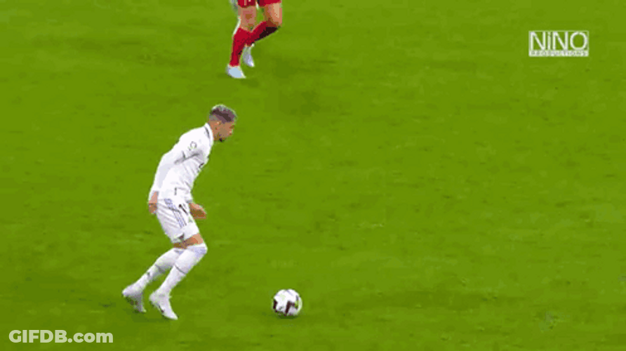 Valverde Kicks Ball From Afar And Scores Goal GIF