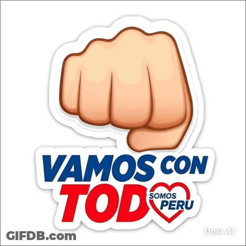 Vamos Con Todo Fist GIF