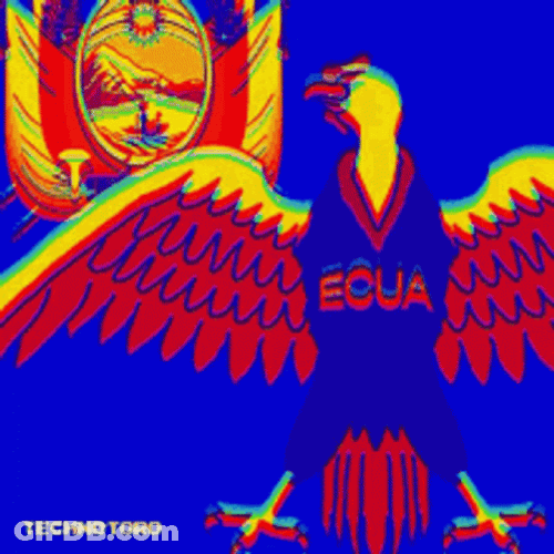 Vamos Ecuador Eagle Technotoro GIF