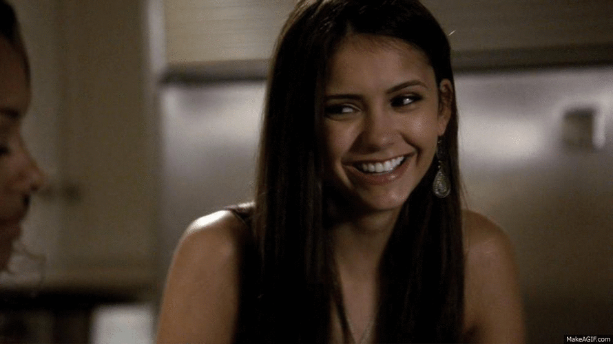 Vampire Diaries Cast  Random Smiling Photos GIF