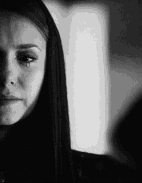 Vampire Diaries Elena Gilbert Sad Crying GIF