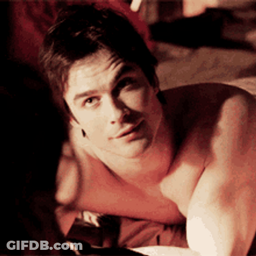 Vampire Diaries Ian Somerhalder Topless Hot GIF