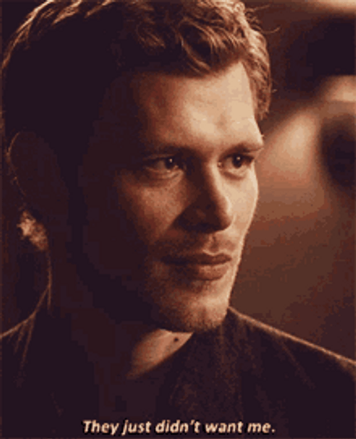 Vampire Diaries Serious Niklaus Mikaelson GIF