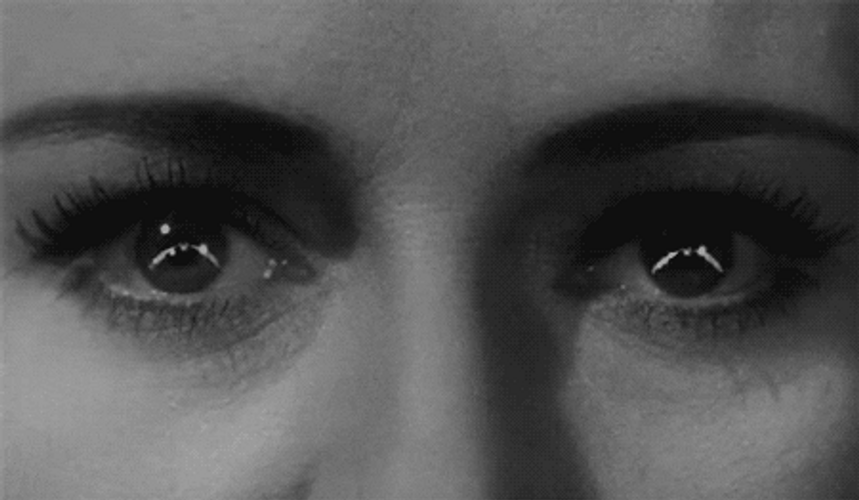 Vampire Eyes In 40S GIF