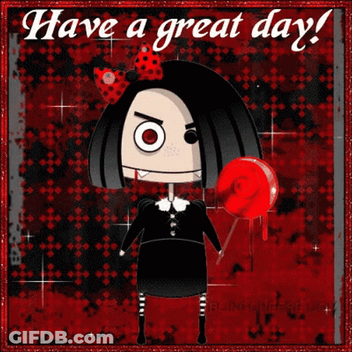 Vampire Kid Have A Great Day GIF