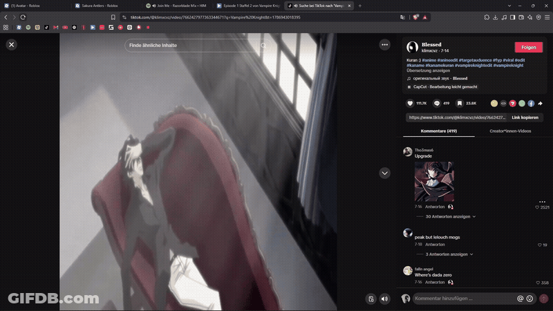 Vampire Knight GIF