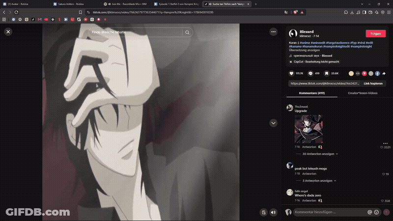 Vampire Knight GIF