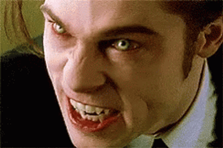 Vampire Louis De Pointe Staring GIF