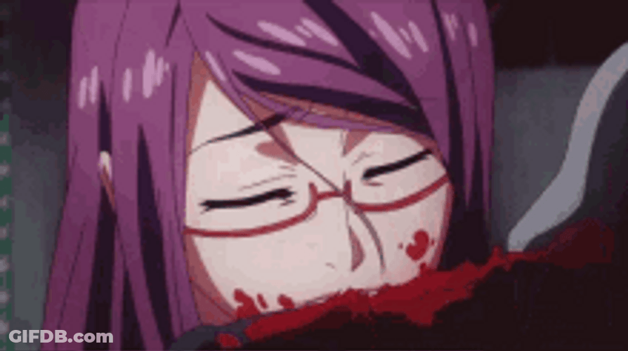 Vampire Tasting Blood GIF