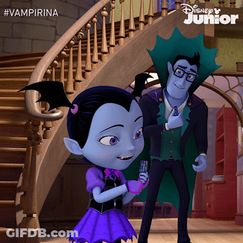 Vampirina Celebrate With Party Popper GIF