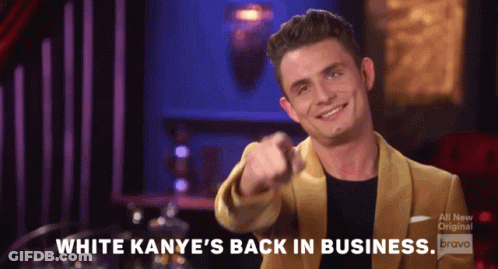 Vanderpump Kanye James GIF