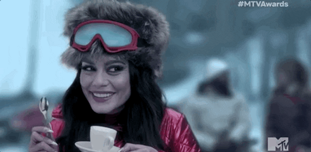 Vanessa Hudgens Espresso MTV GIF