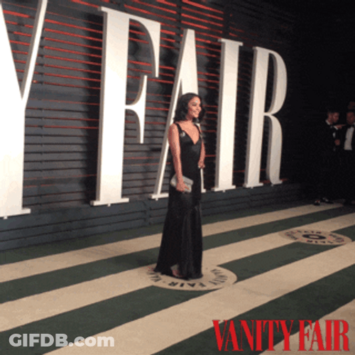 Vanessa Hudgens Vanity Fair Oscar Party GIF